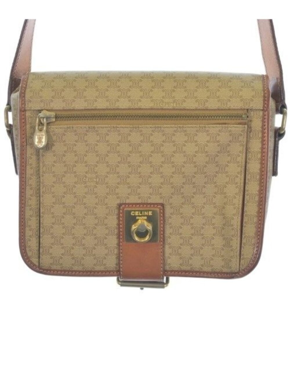 Celine Macadam Pattern Shoulder Bag